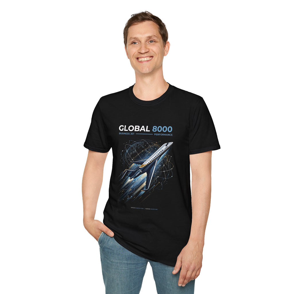 Bombardier Global 8000 Performance Jet T-Shirt