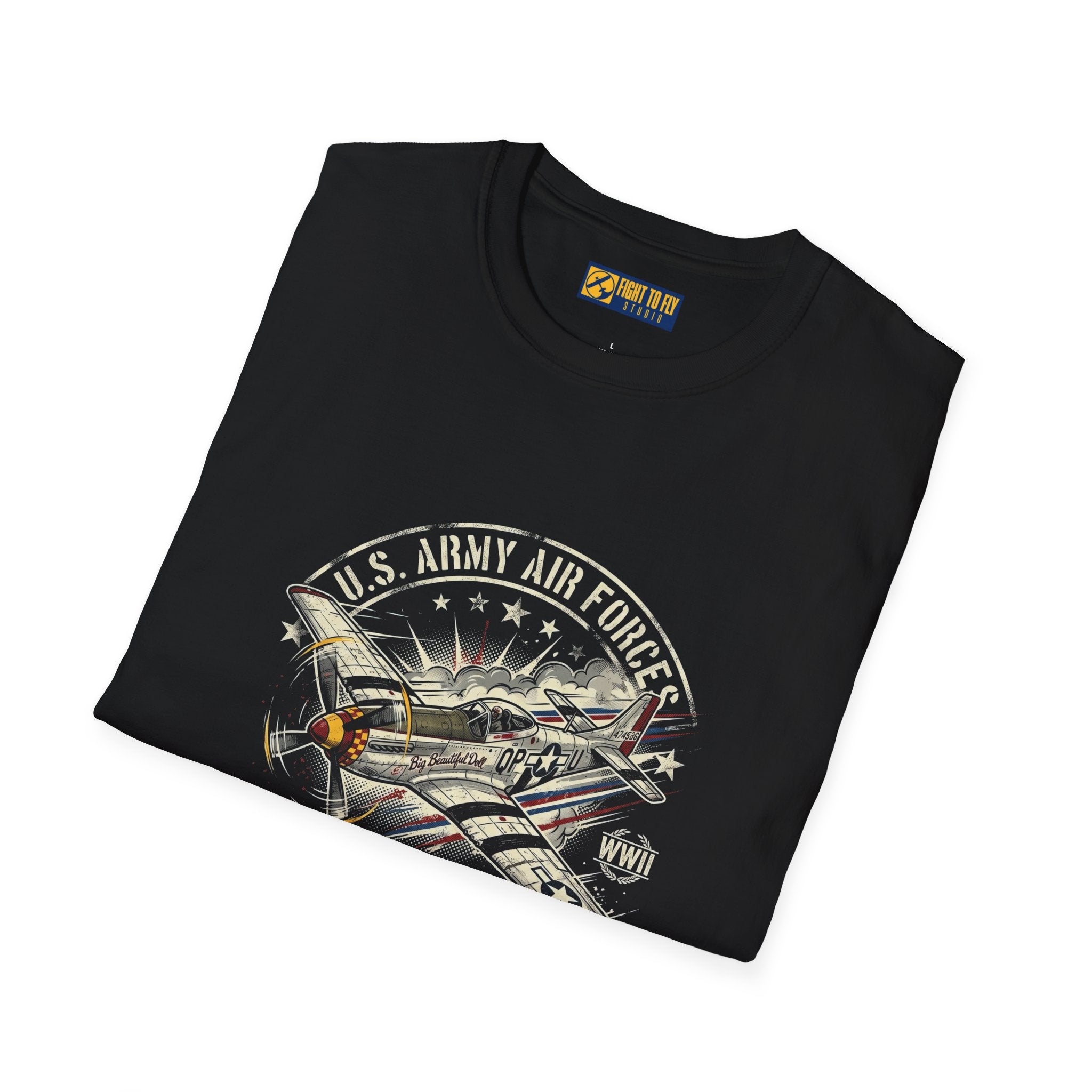 P-51D Mustang Cadillac of the Skies T-Shirt
