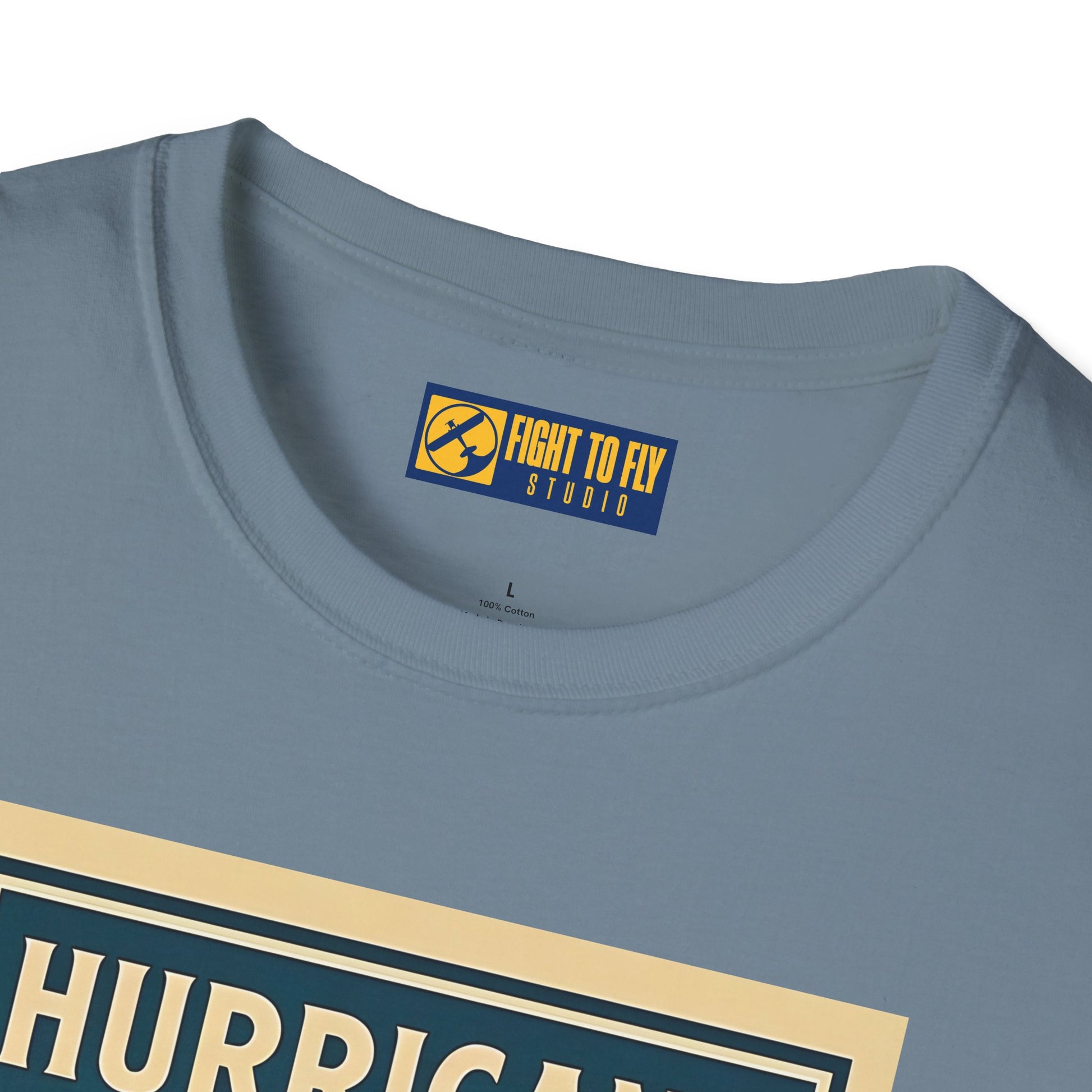 Hurricane Premium T-Shirt – Early War British Fighter Full Graphic Tee - Pilot gifts - WWII warbird t-shirt
