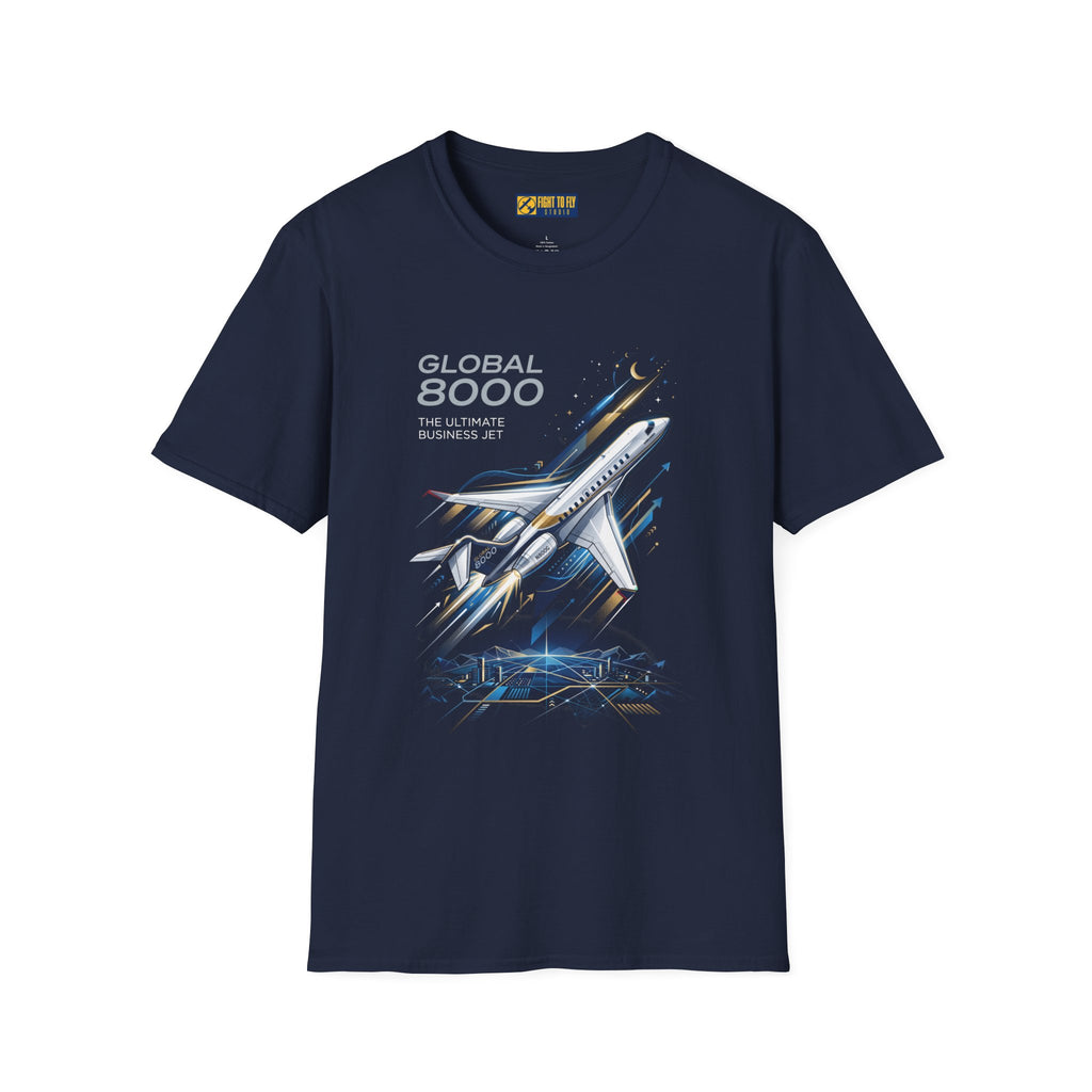 Bombardier Global 8000 Ultimate Business Jet T-Shirt