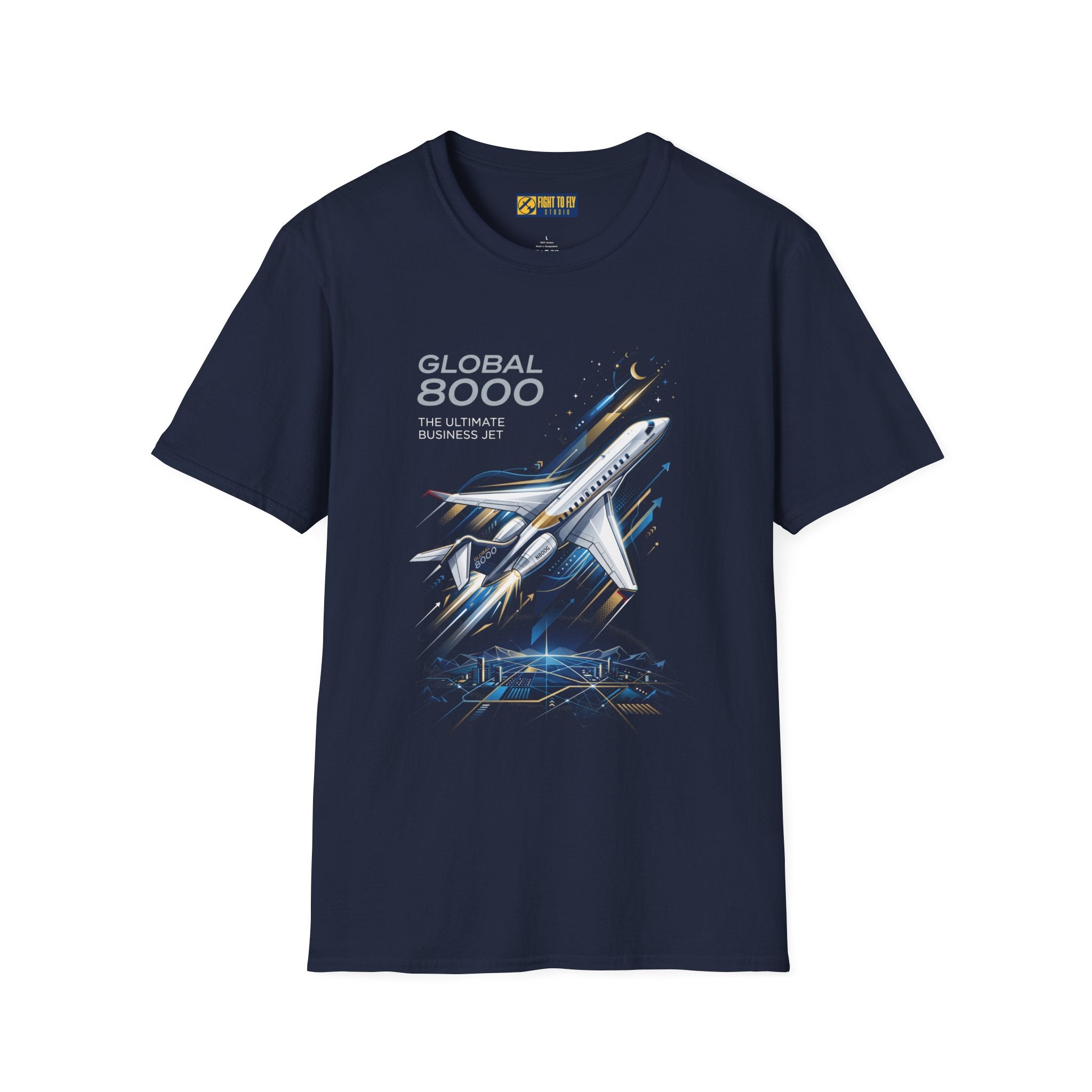 Bombardier Global 8000 Ultimate Business Jet T-Shirt
