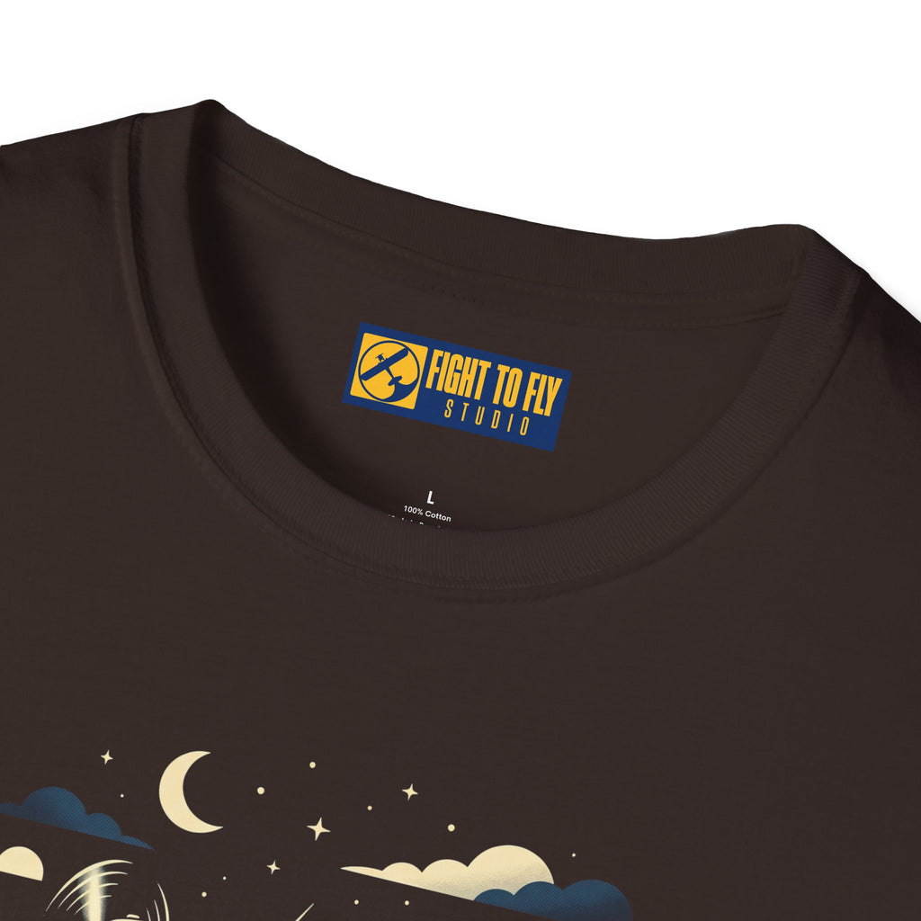 Always Take the Scenic Route Vintage Aviation Tee