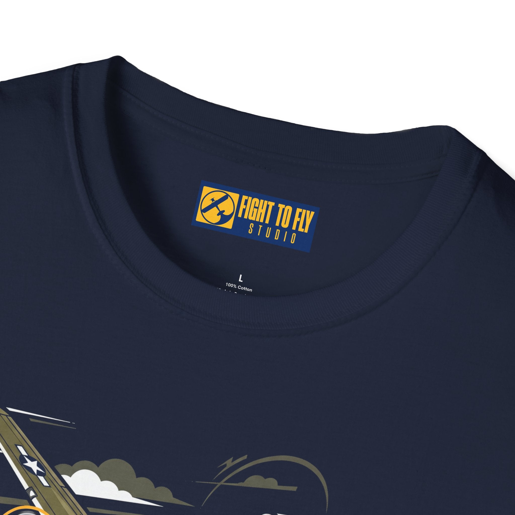 I Love the Sound of Round Engines Bomber Tee