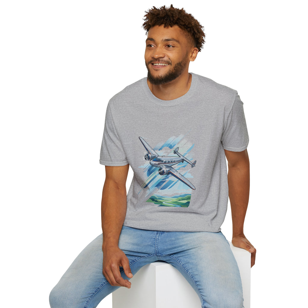 Lockheed Electra Jr Vintage Aircraft T-Shirt