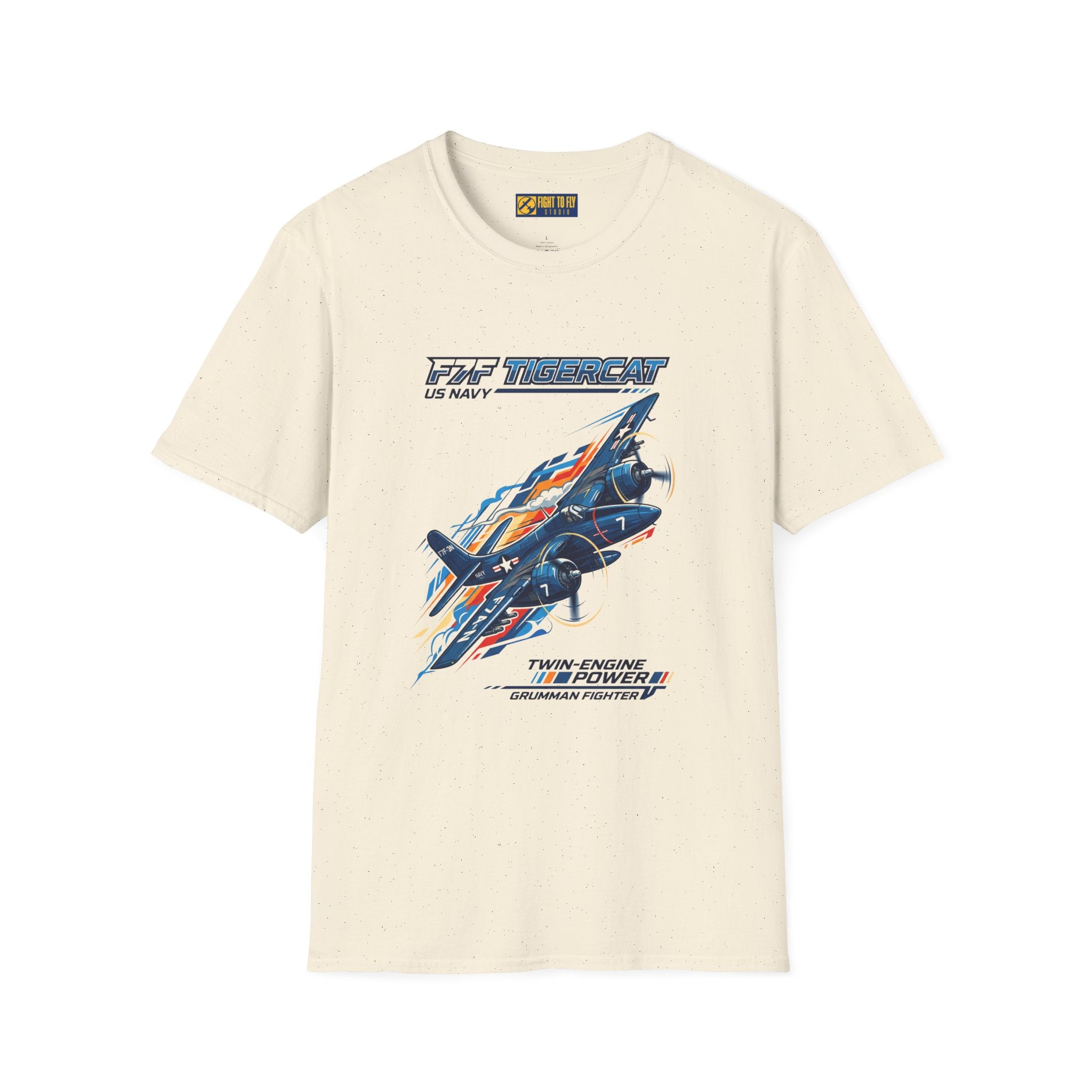F7F Tigercat Twin-Engine Power T-Shirt