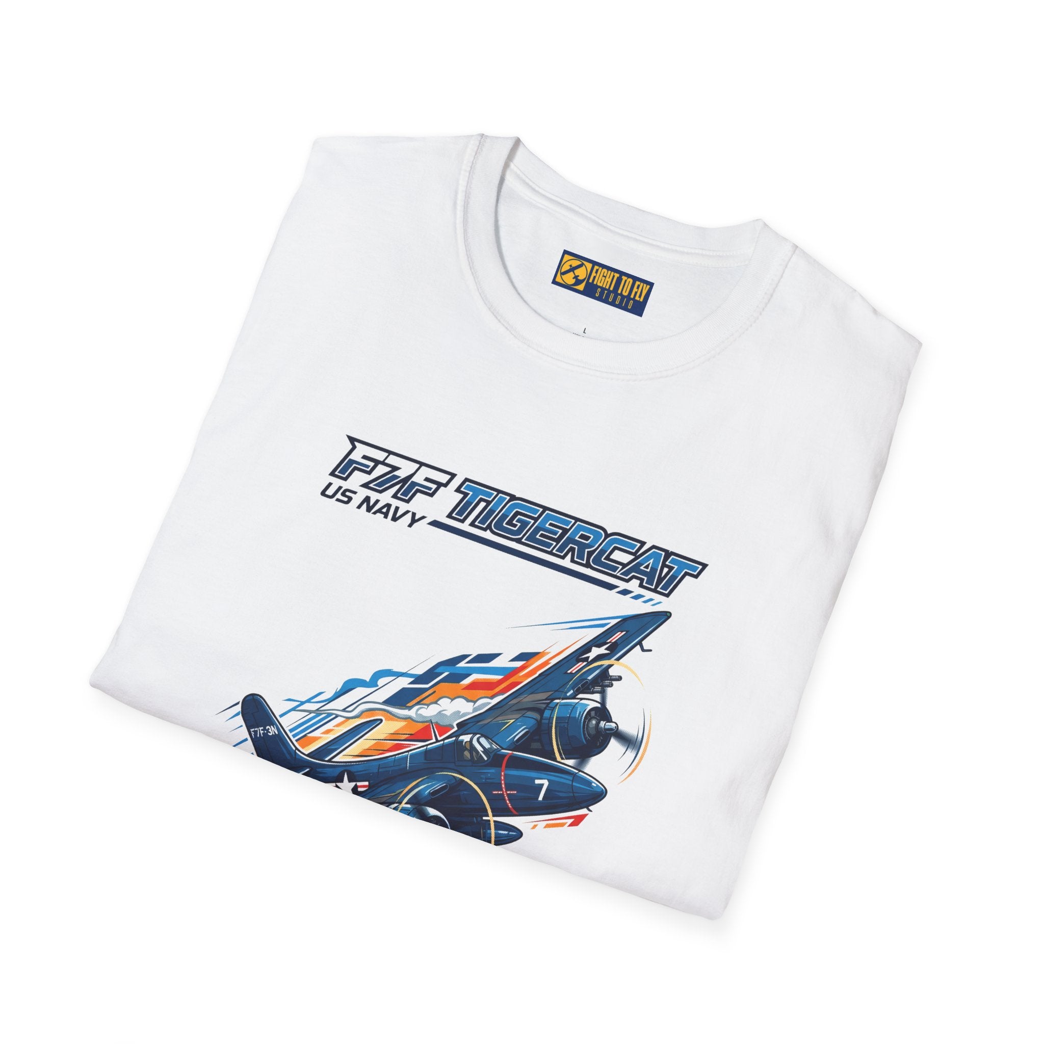 F7F Tigercat Twin-Engine Power T-Shirt
