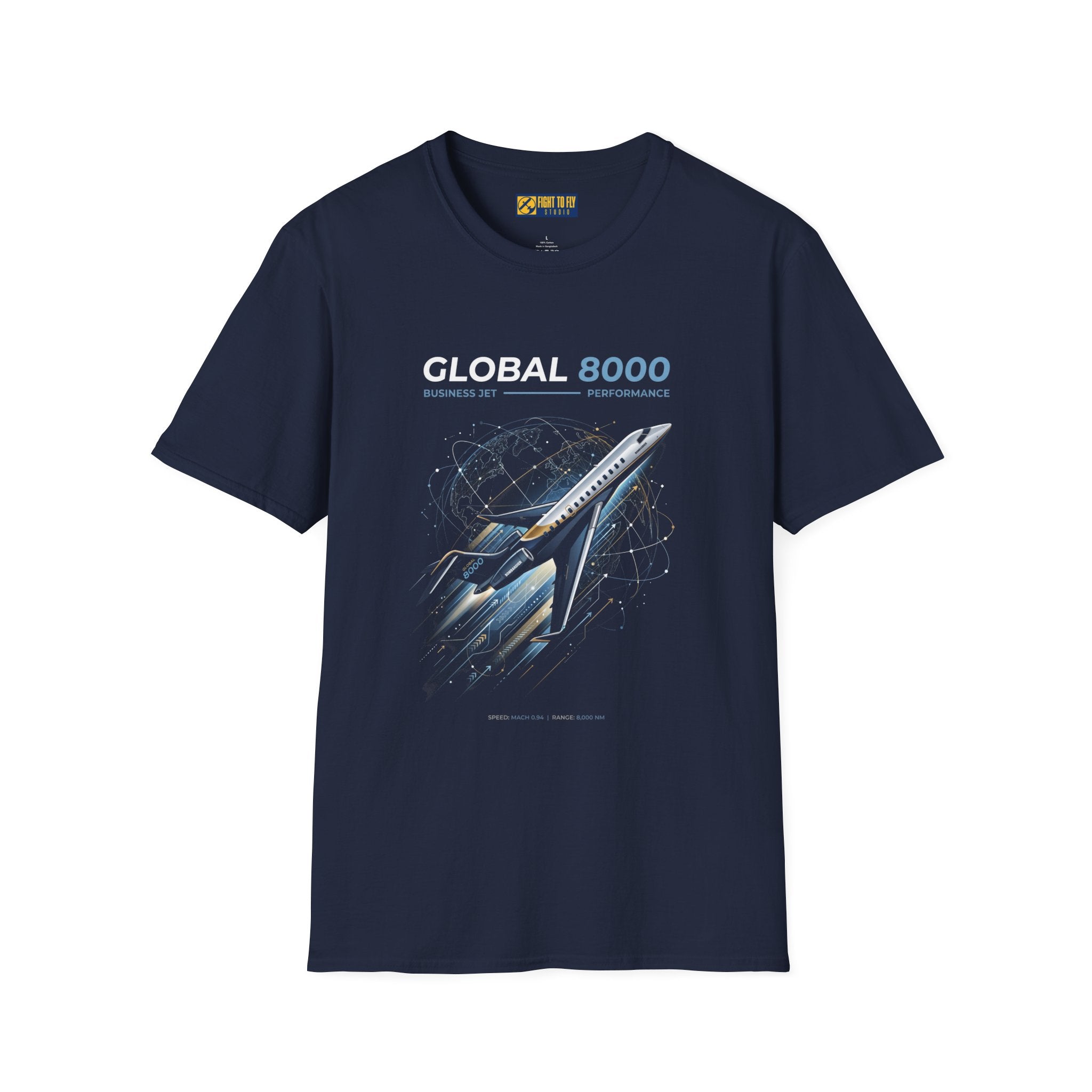 Bombardier Global 8000 Performance Jet T-Shirt