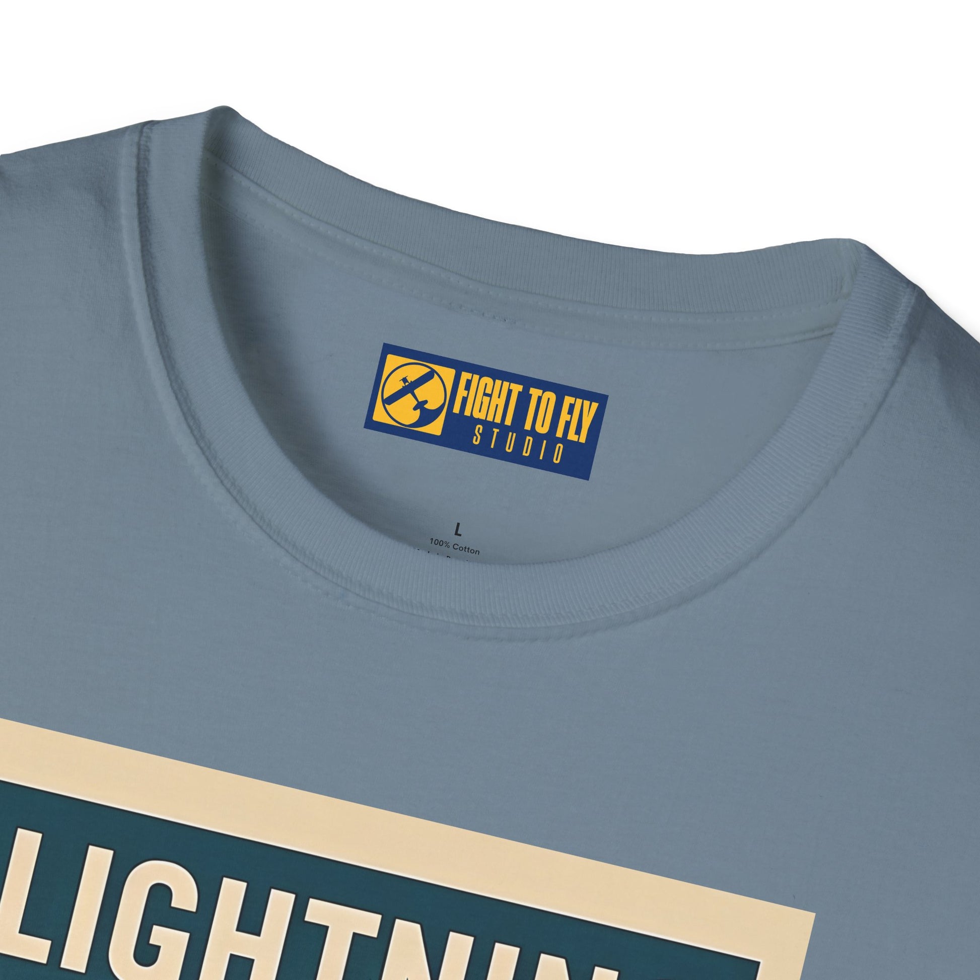 Lightning Premium T-Shirt – Twin-Boom Fighter Full Graphic WWII Aviation Tee - Pilot gifts - warbird t-shirt