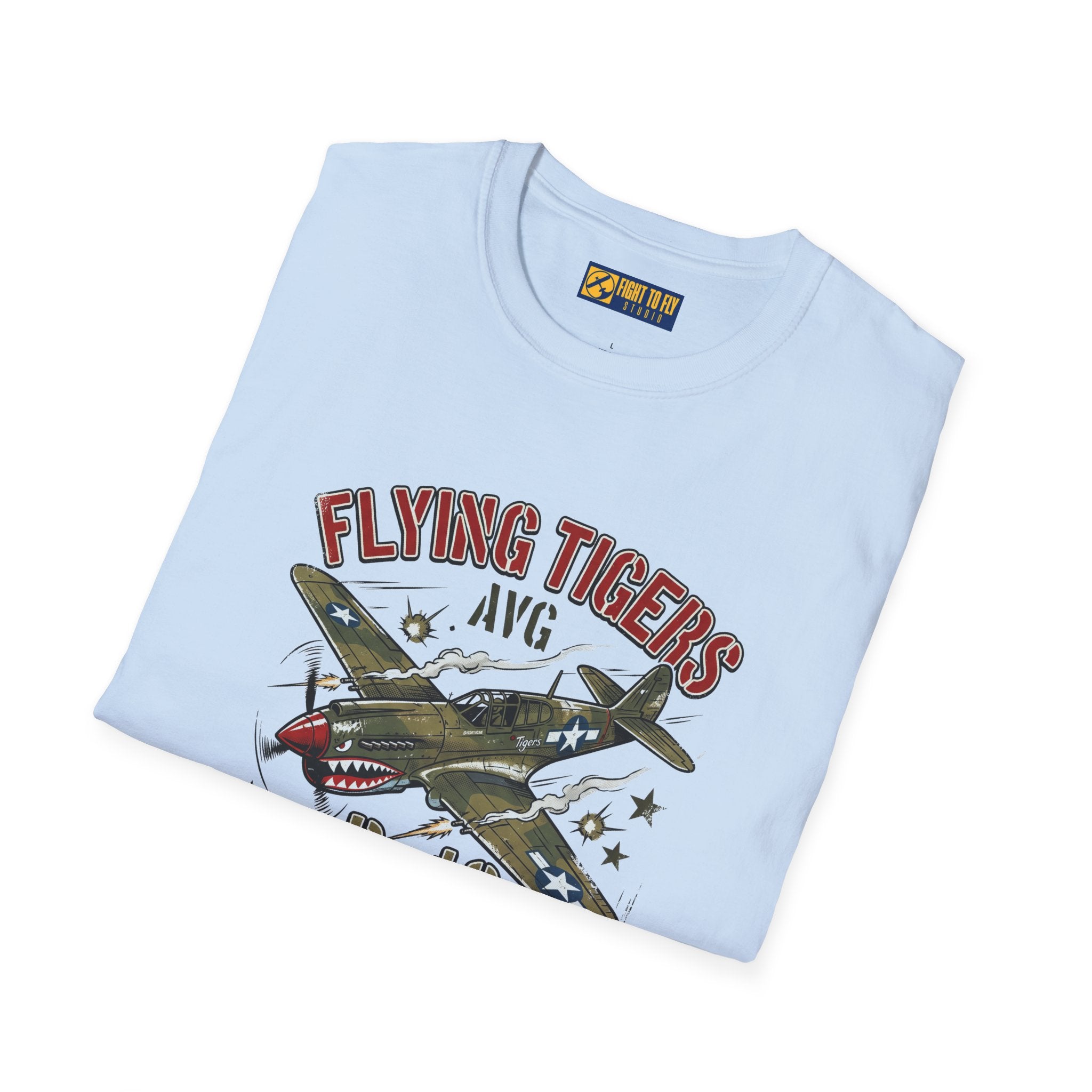 P-40 Warhawk Flying Tigers AVG T-Shirt