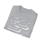 Lineage of USAF Bombers Evolution Tee