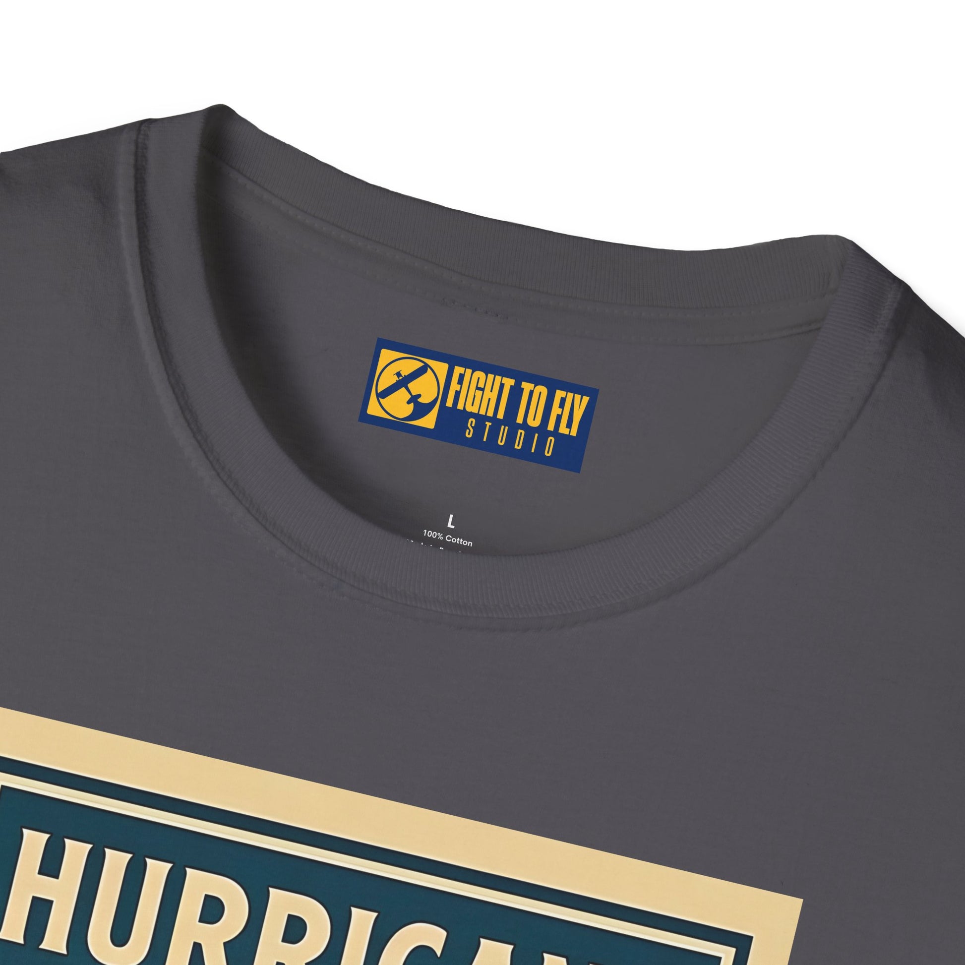 Hurricane Premium T-Shirt – Early War British Fighter Full Graphic Tee - Pilot gifts - WWII warbird t-shirt