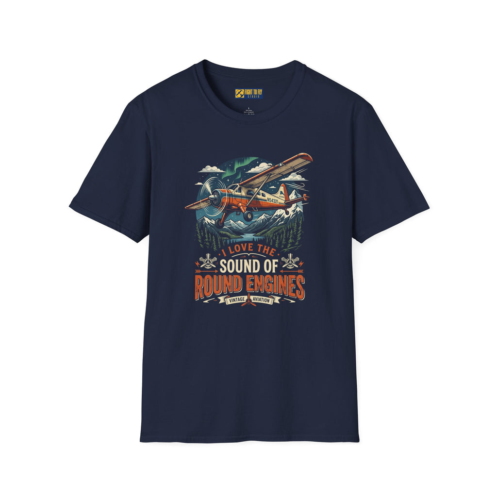 I Love the Sound of Round Engines Tee