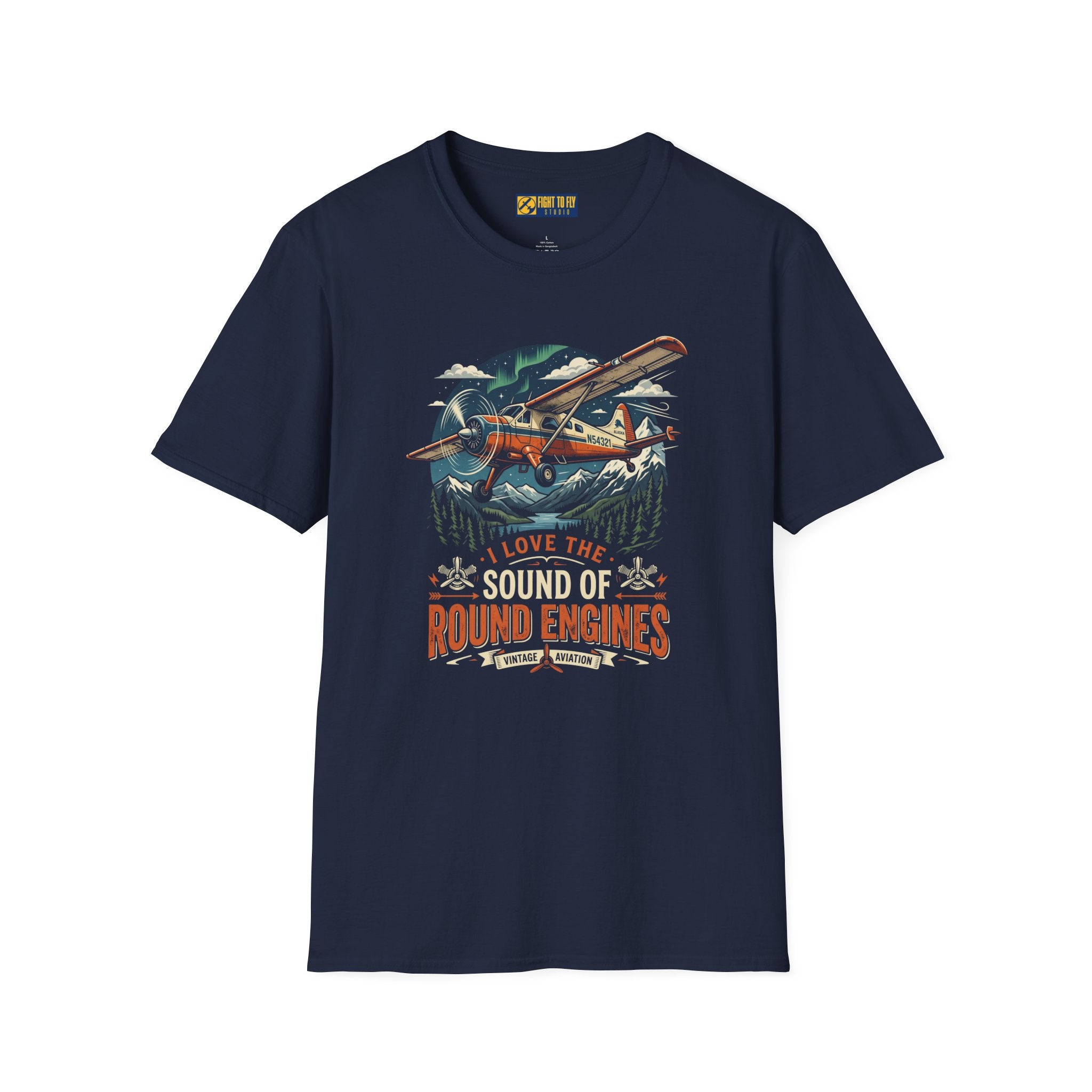I Love the Sound of Round Engines Tee