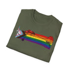 Title Cessna 170 Progress Pride Vintage Airplane Ribbo T-Shirt