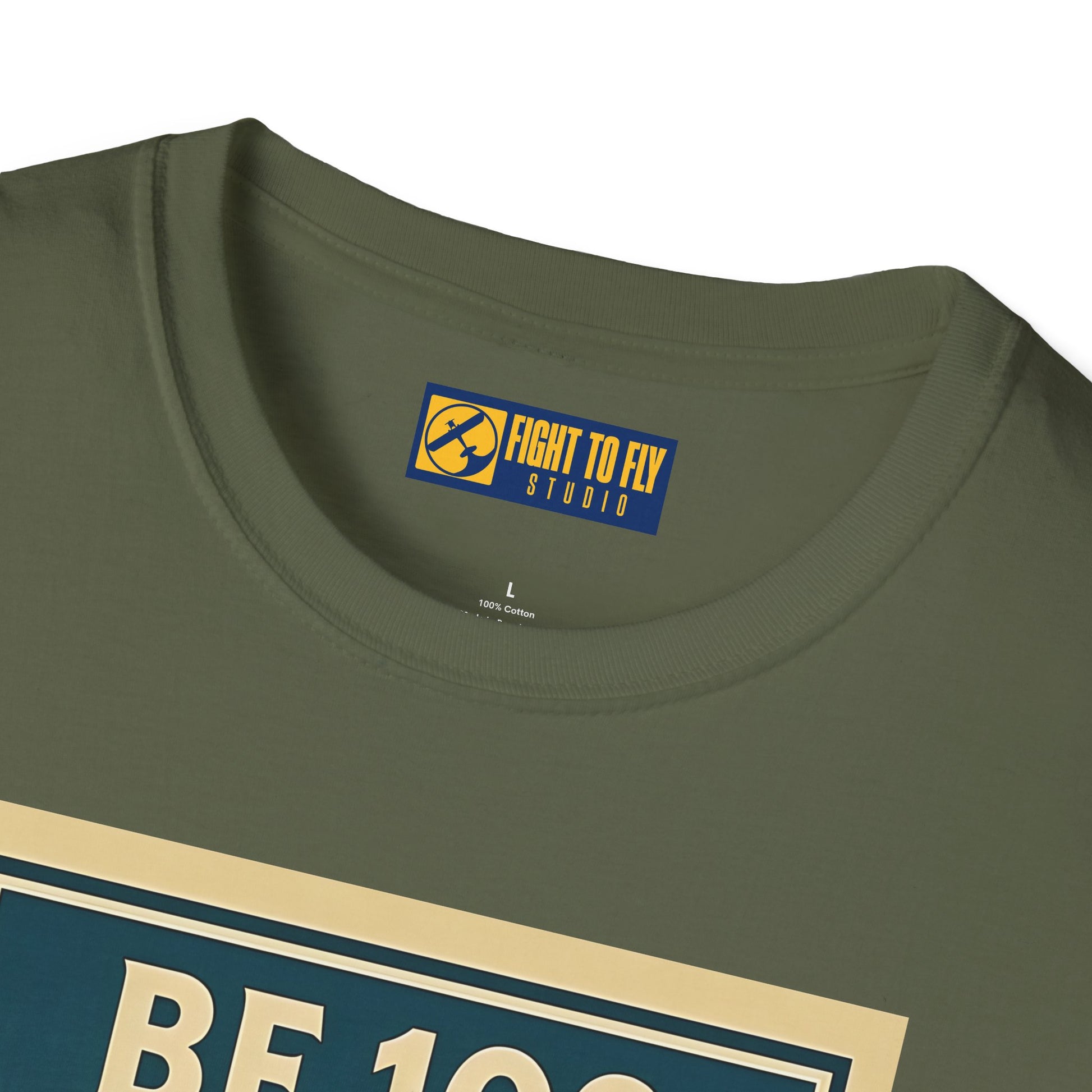 Bf 109 Premium T-Shirt – Iconic WWII Fighter Full Print Aviation Tee - Pilot gifts - warbird t-shirt