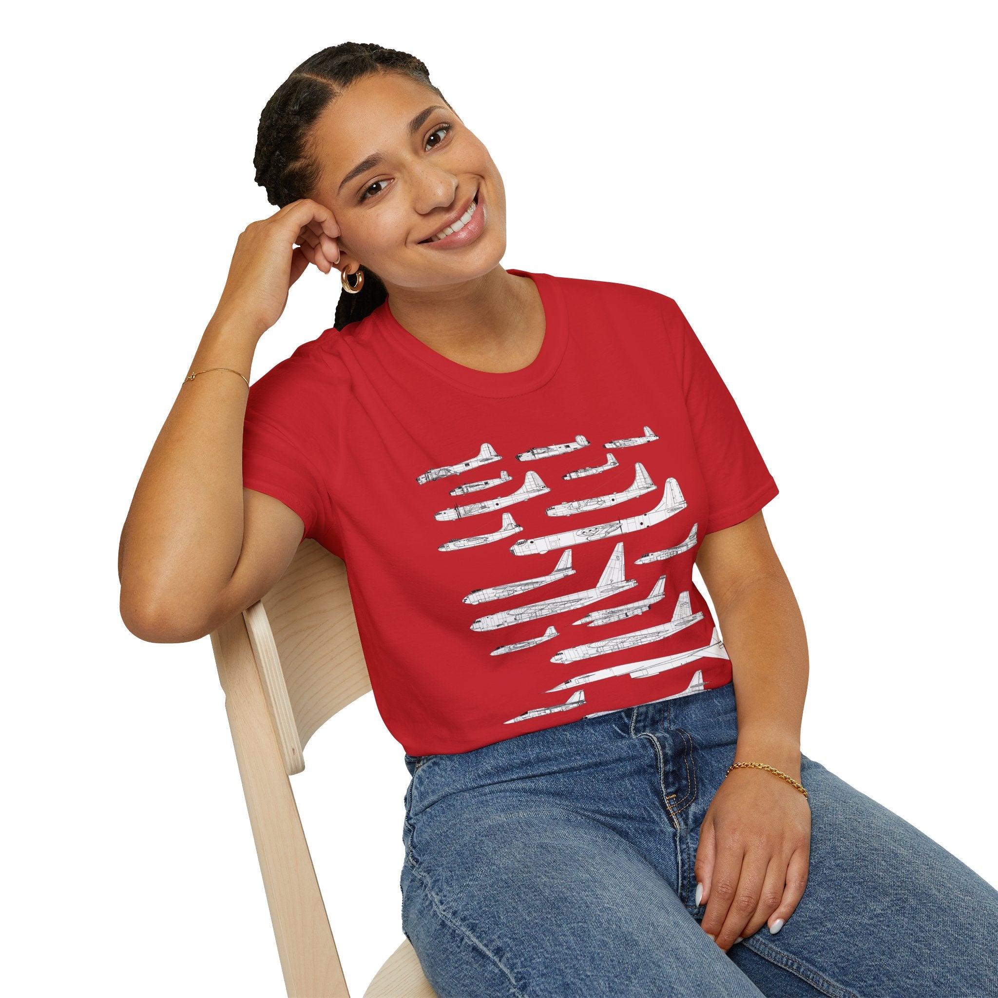 Lineage of USAF Bombers Evolution Tee
