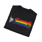 Title Cessna 170 Progress Pride Vintage Airplane Ribbo T-Shirt
