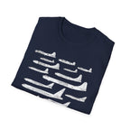 Lineage of USAF Bombers Evolution Tee