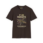 P-40 Warhawk Sky Belongs to Us T-Shirt