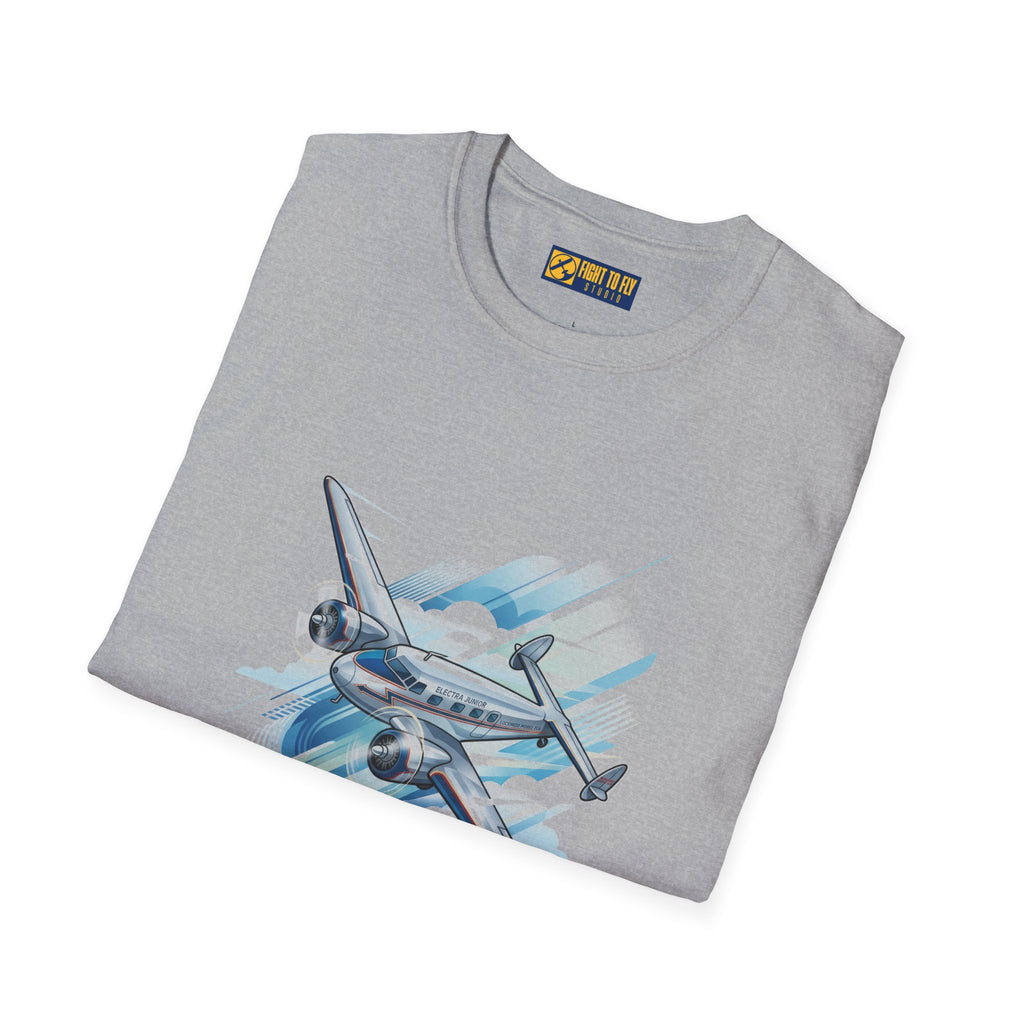 Lockheed Electra Jr Vintage Aircraft T-Shirt