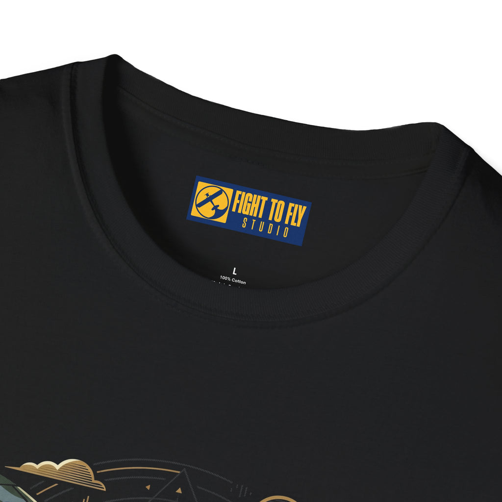 Just Here for the Airplane Noise Spitfire Tee