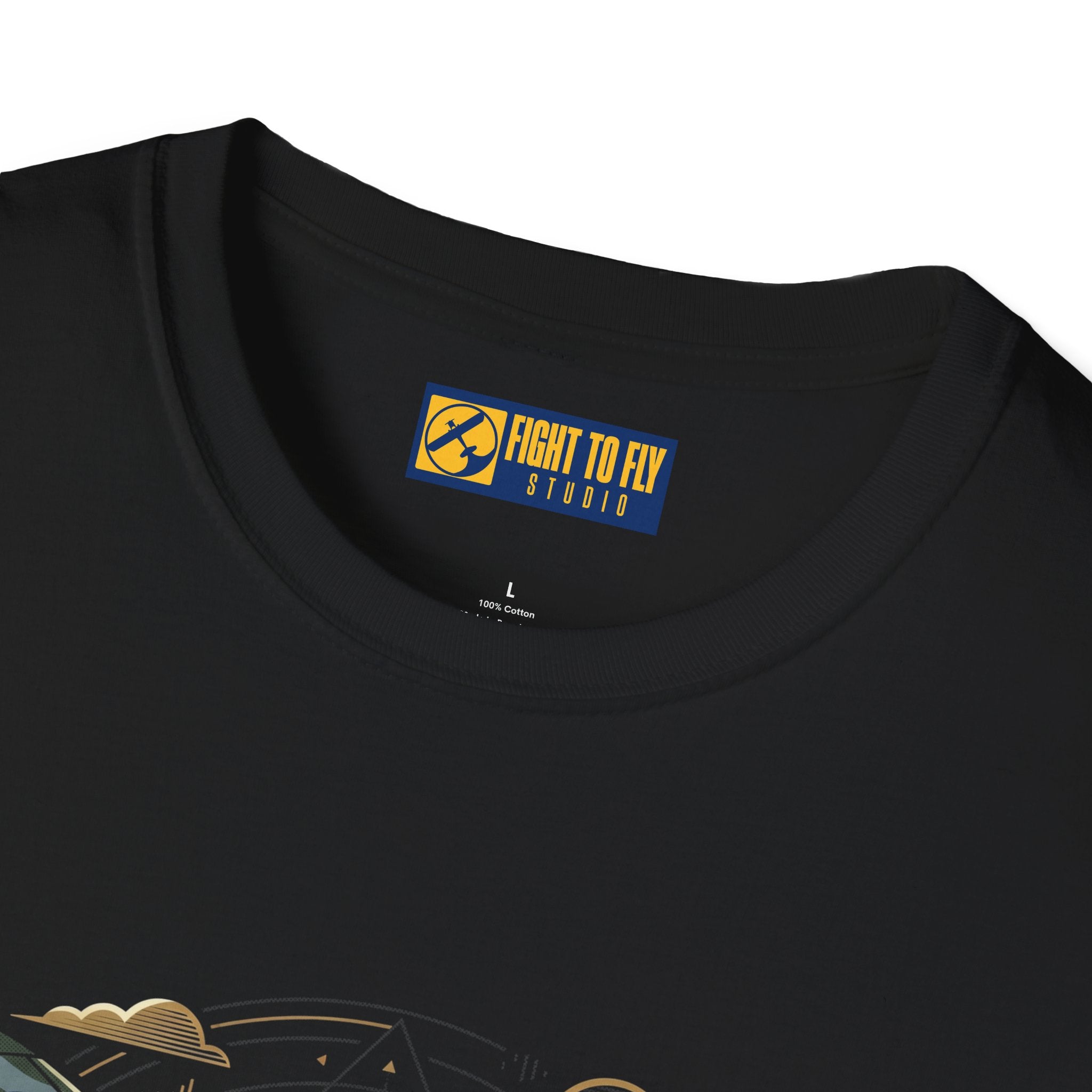 Just Here for the Airplane Noise Spitfire Tee