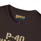 P-40 Warhawk Sky Belongs to Us T-Shirt