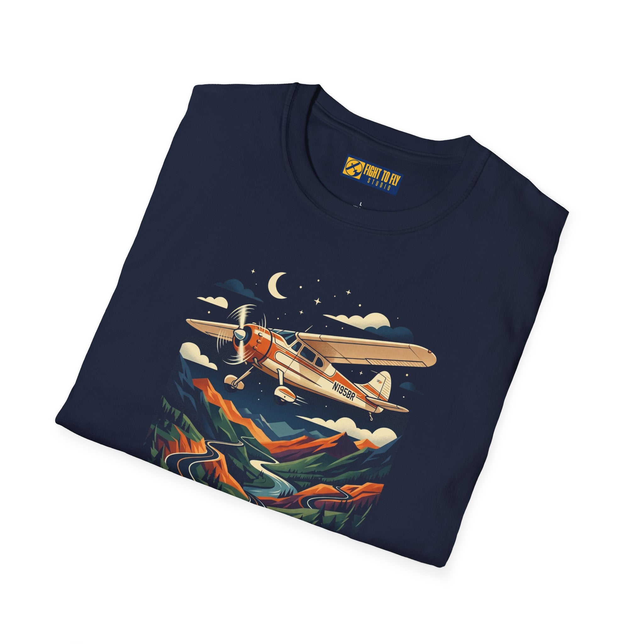 Always Take the Scenic Route Vintage Aviation Tee