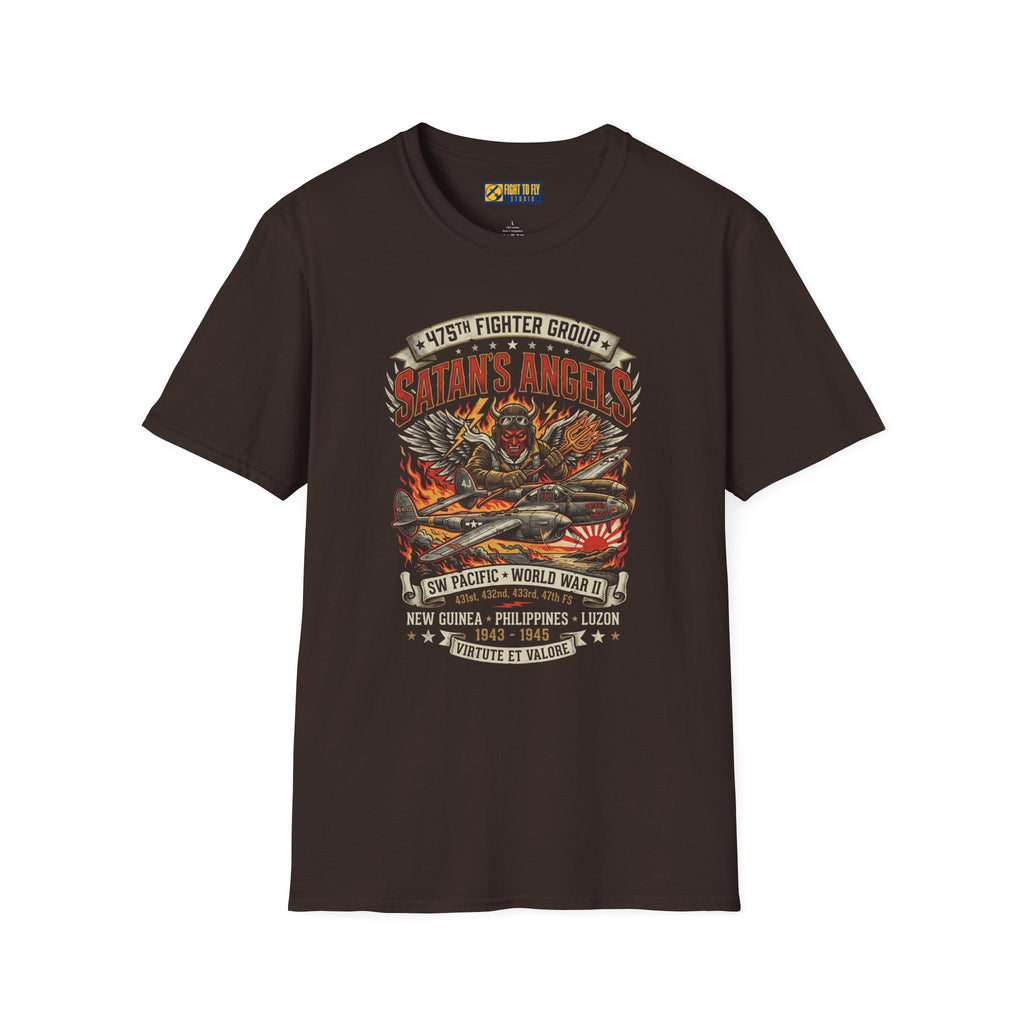 475th Fighter Group Satan’s Angels Tee