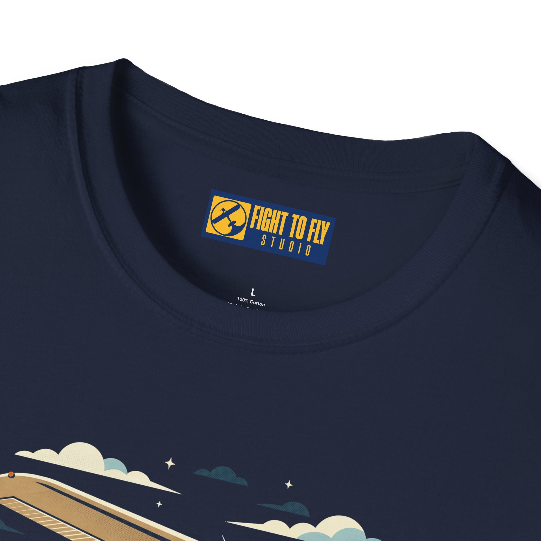Always Take the Scenic Route Cessna 195 Businessliner Tee