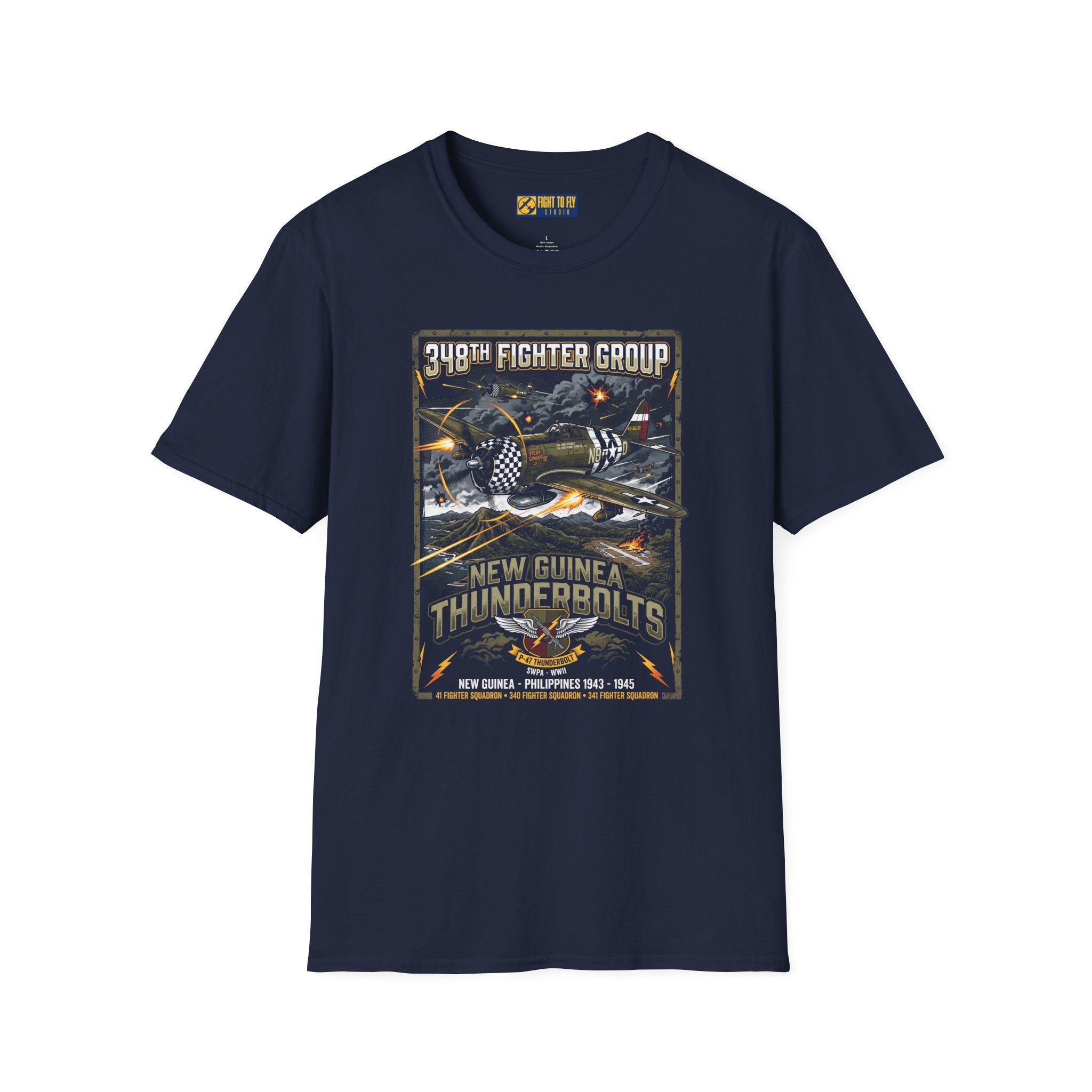 348th Fighter Group New Guinea Thunderbolts Tee