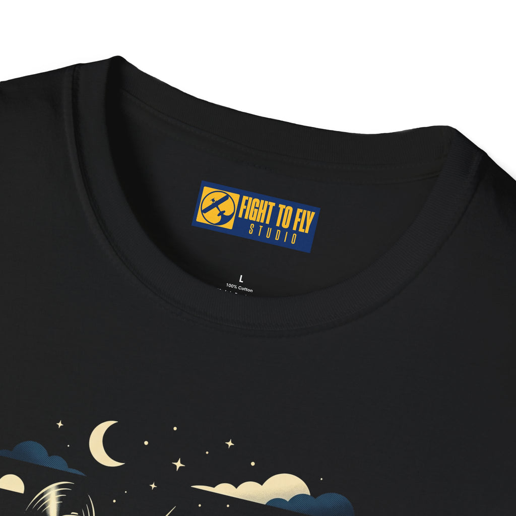 Always Take the Scenic Route Vintage Aviation Tee