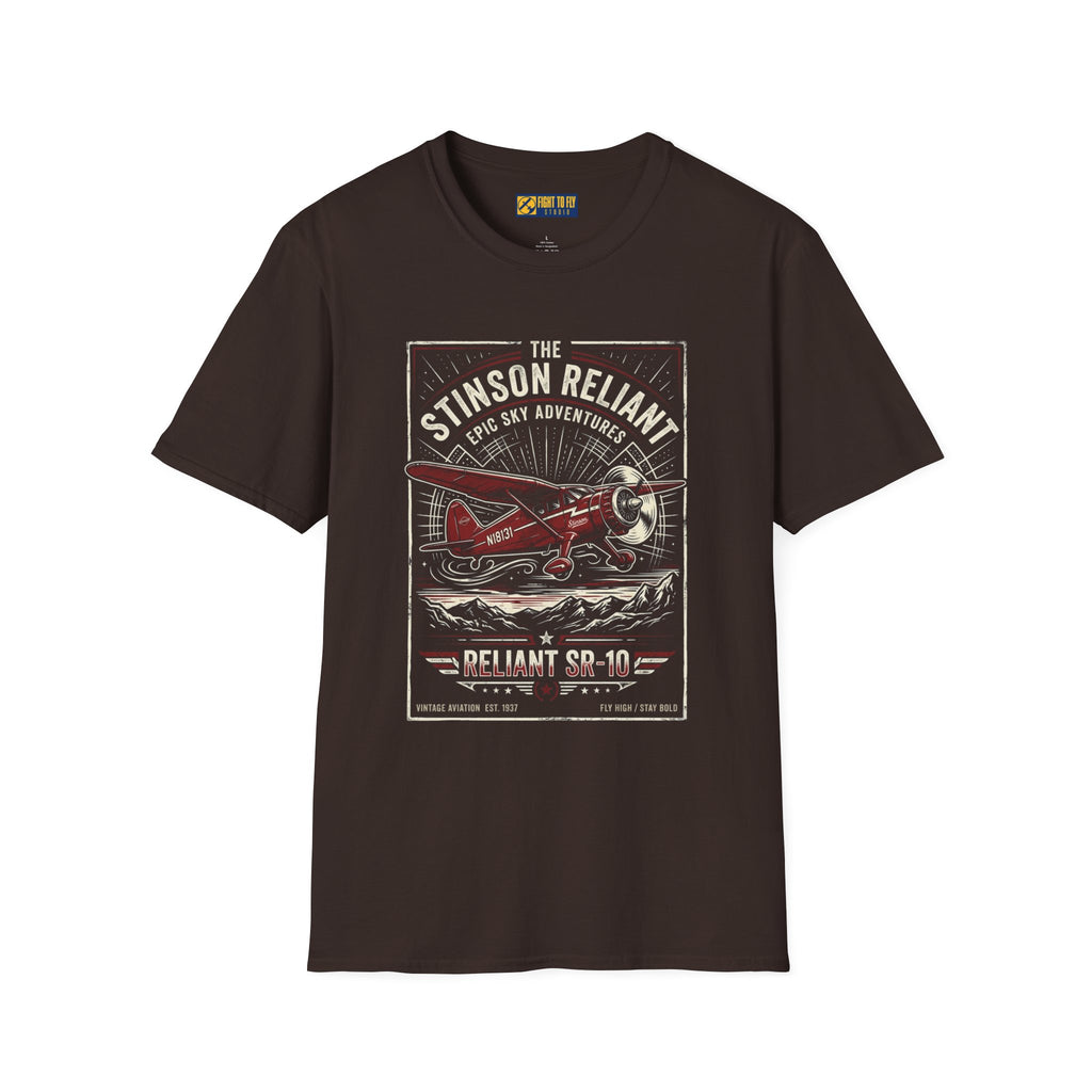 Stinson Reliant SR-10 Epic Sky Adventure Tee