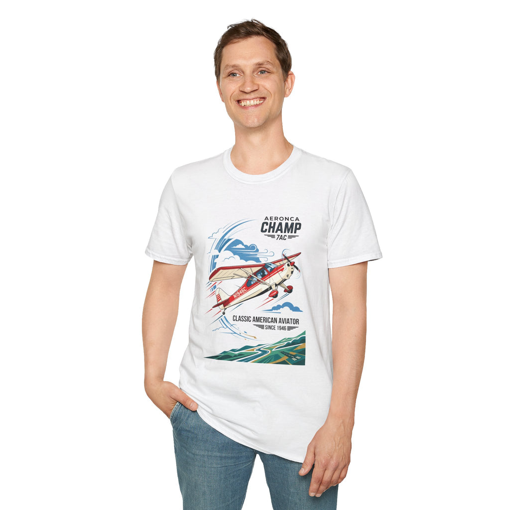 Aeronca Champ Classic American Aviator T-Shirt