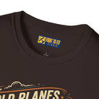 Old Planes Make Me Happy Vintage Aviation Tee
