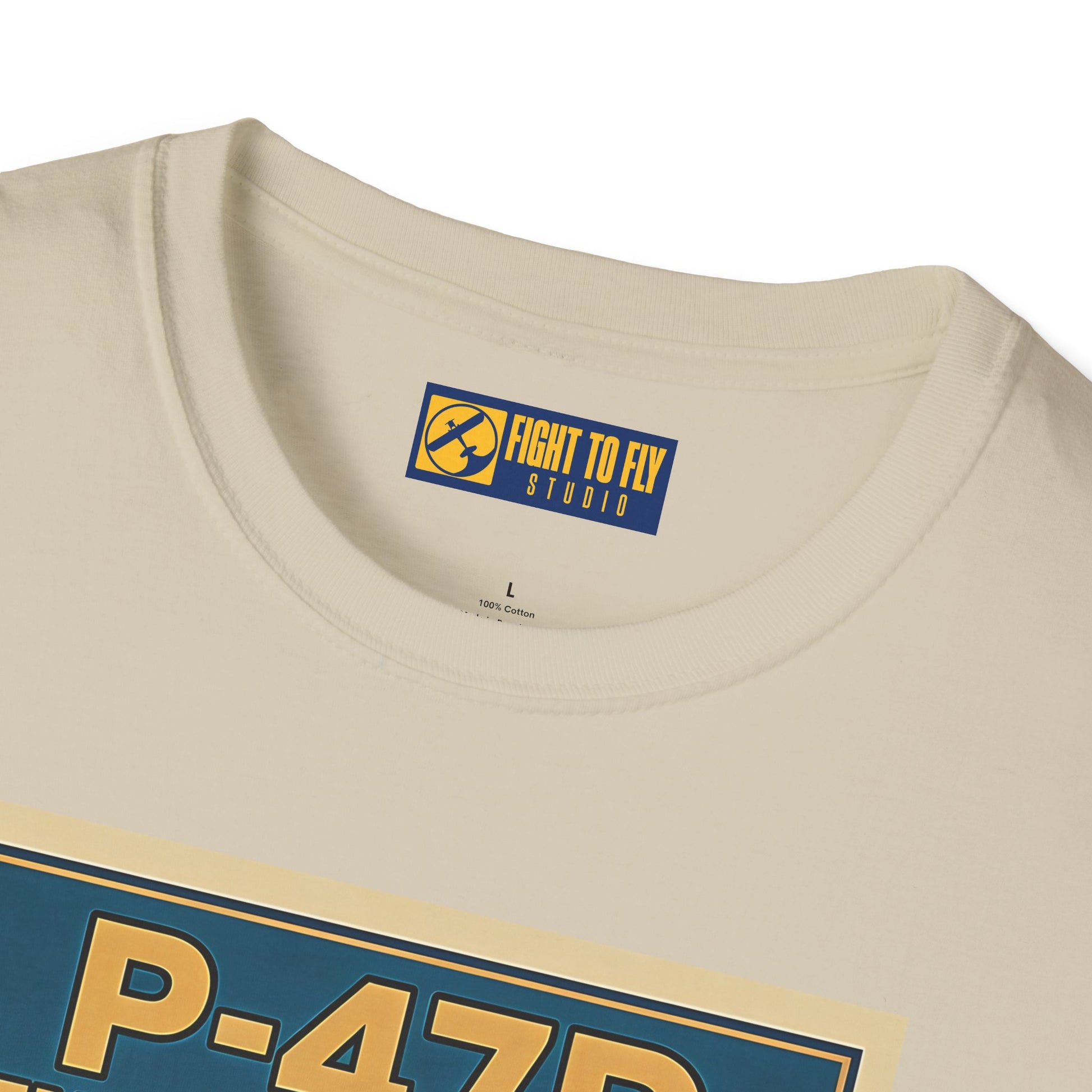 P-47D Premium T-Shirt – Thunderbolt WWII Fighter Full Graphic Aviation Tee - Pilot gifts - warbird t-shirt
