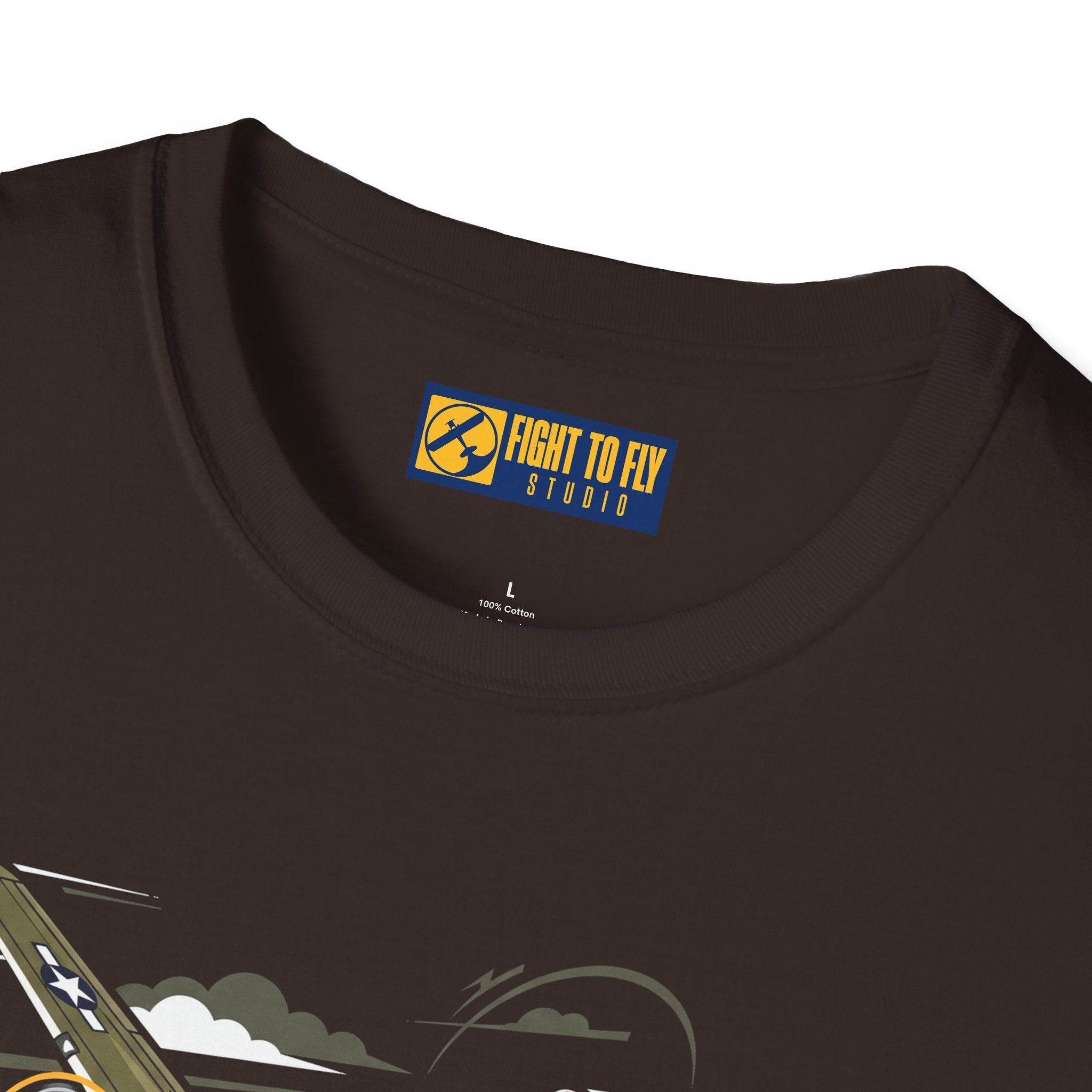 I Love the Sound of Round Engines Bomber Tee