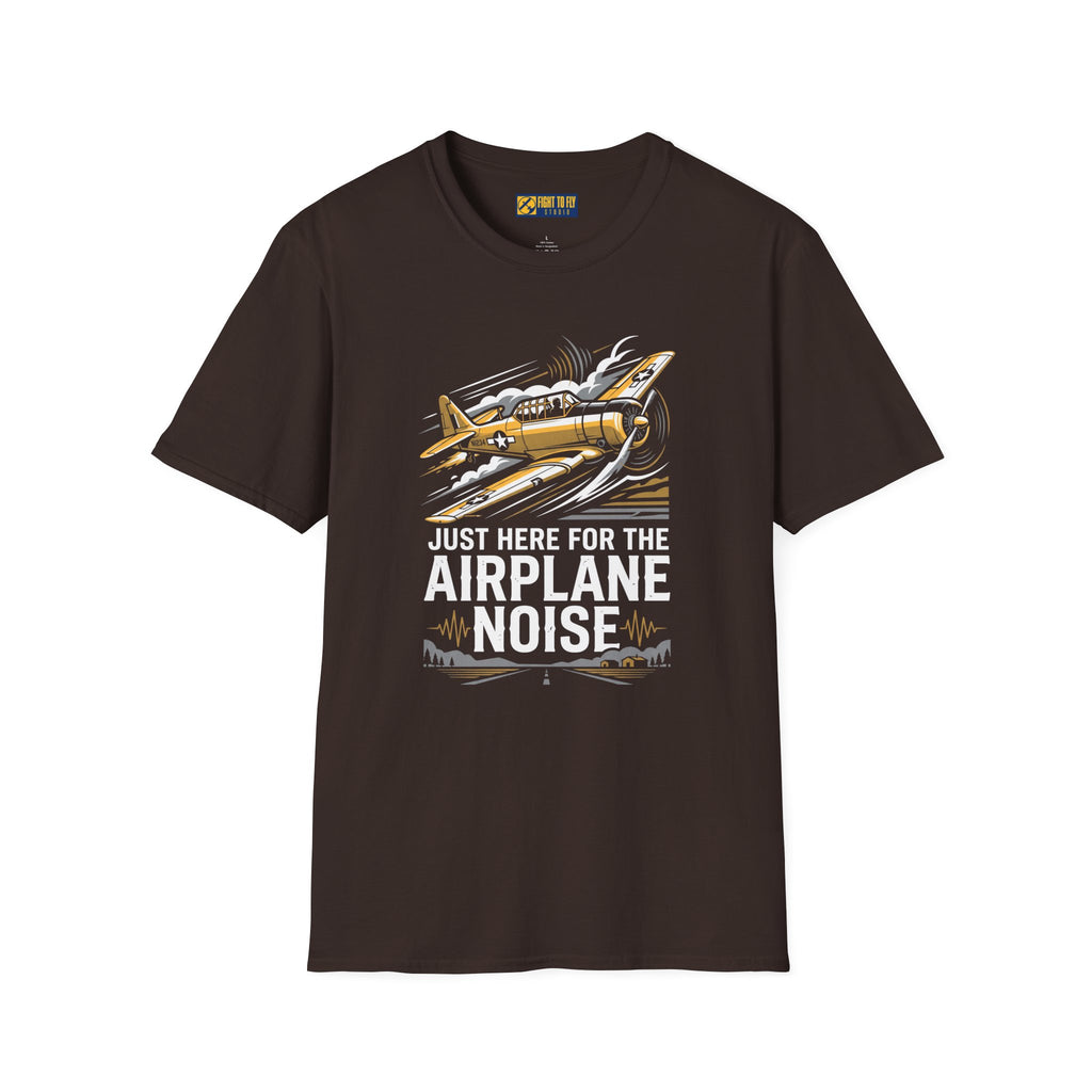 Just Here for the Airplane Noise Tee