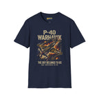 P-40 Warhawk Sky Belongs to Us T-Shirt