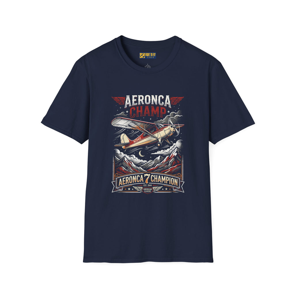 Aeronca Champ Mountain Flying T-Shirt