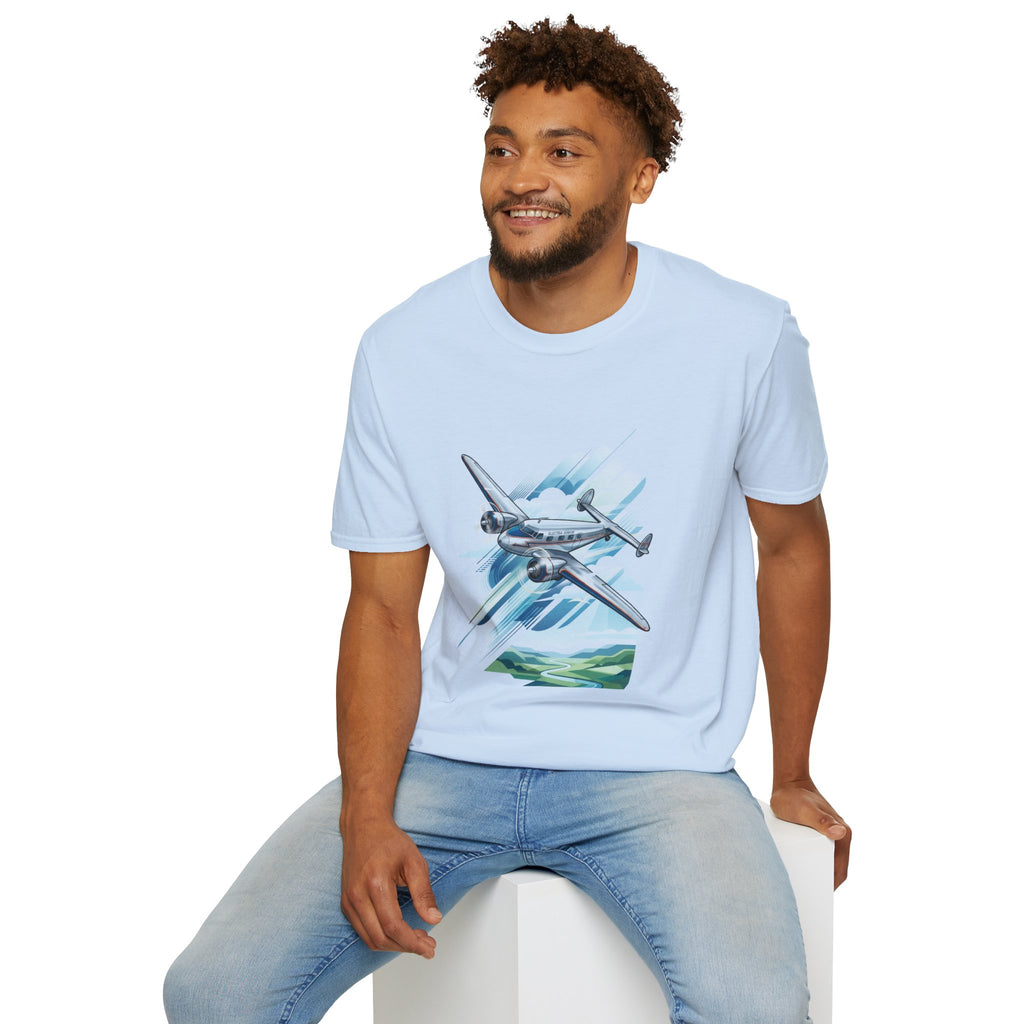 Lockheed Electra Jr Vintage Aircraft T-Shirt