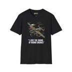 I Love the Sound of Round Engines Bomber Tee