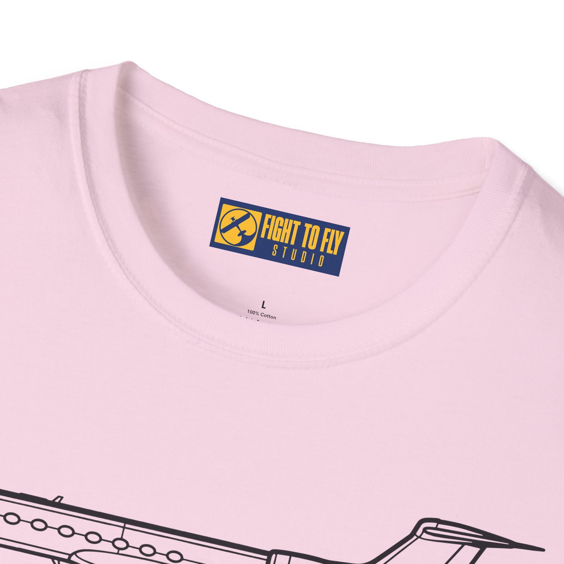 G550 T-Shirt – Gulfstream G550 Long-Range Business Jet Aviation Tee