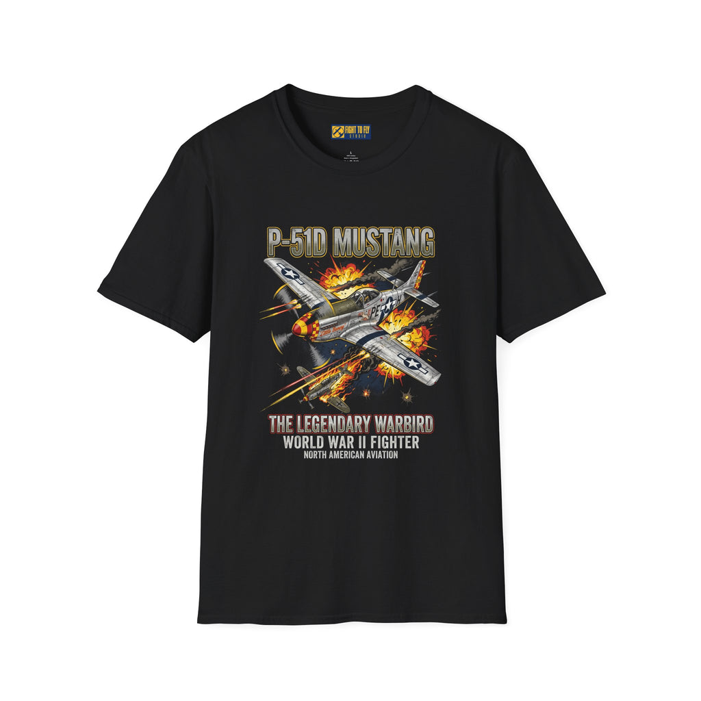 P-51D Mustang Legendary Warbird T-Shirt