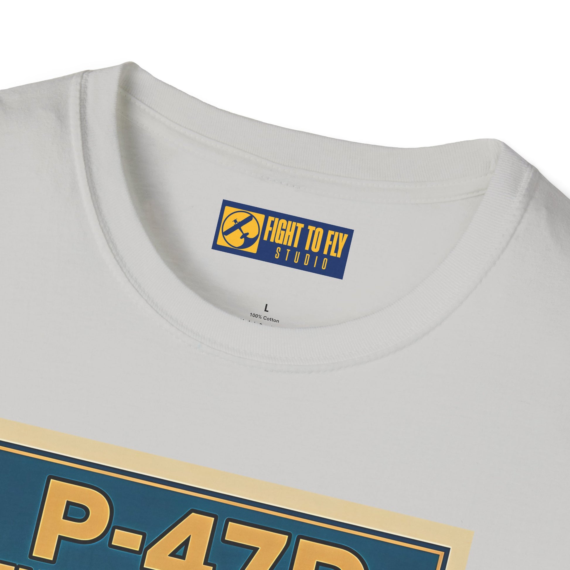 P-47D Premium T-Shirt – Thunderbolt WWII Fighter Full Graphic Aviation Tee - Pilot gifts - warbird t-shirt