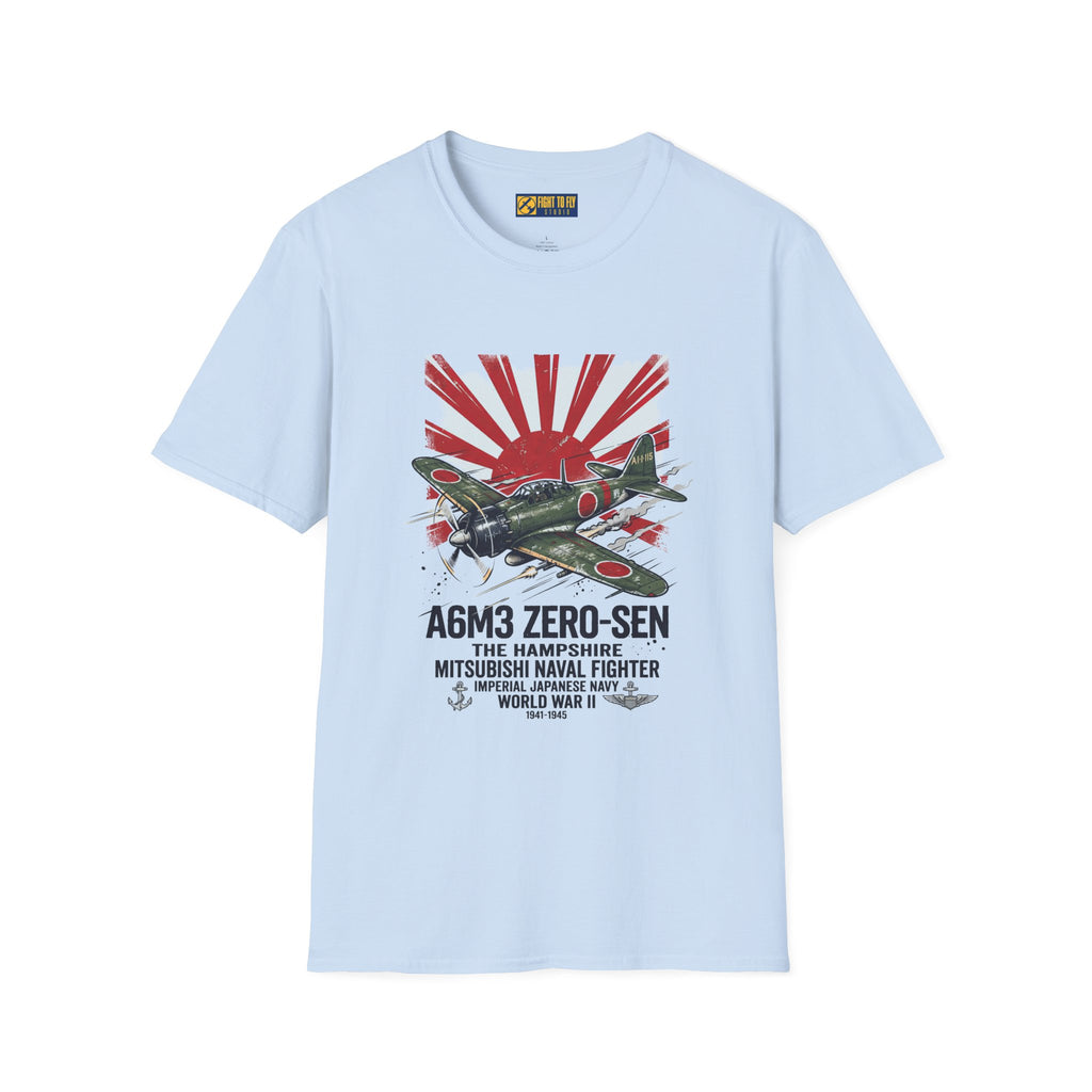 A6M3 Zero-Sen Mitsubishi Naval Fighter T-Shirt
