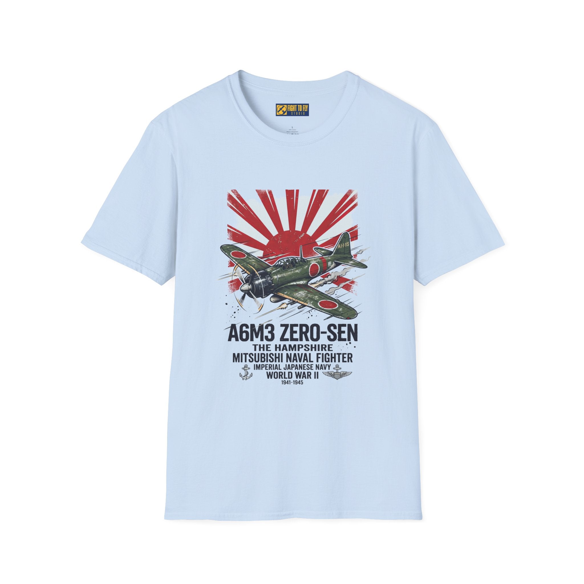 A6M3 Zero-Sen Mitsubishi Naval Fighter T-Shirt
