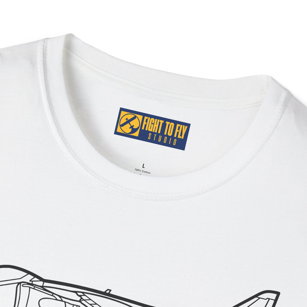 Harrier GR7 T-Shirt – Harrier GR7 V/STOL Ground Attack Jet Aviation Tee
