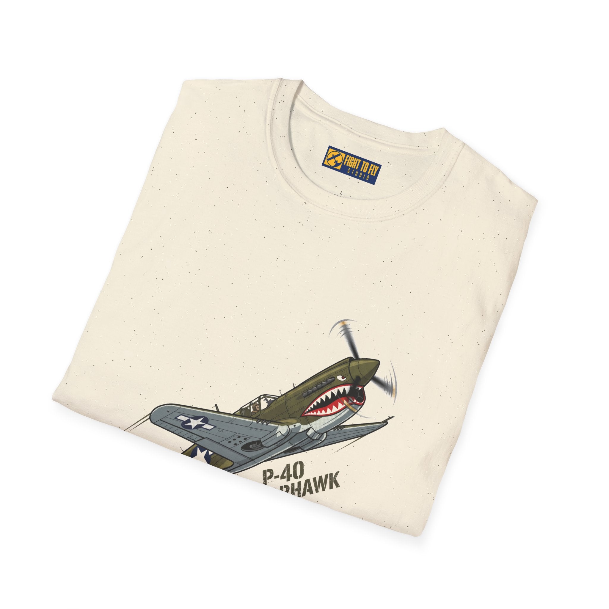 P-40 Warhawk Shark Mouth T-Shirt