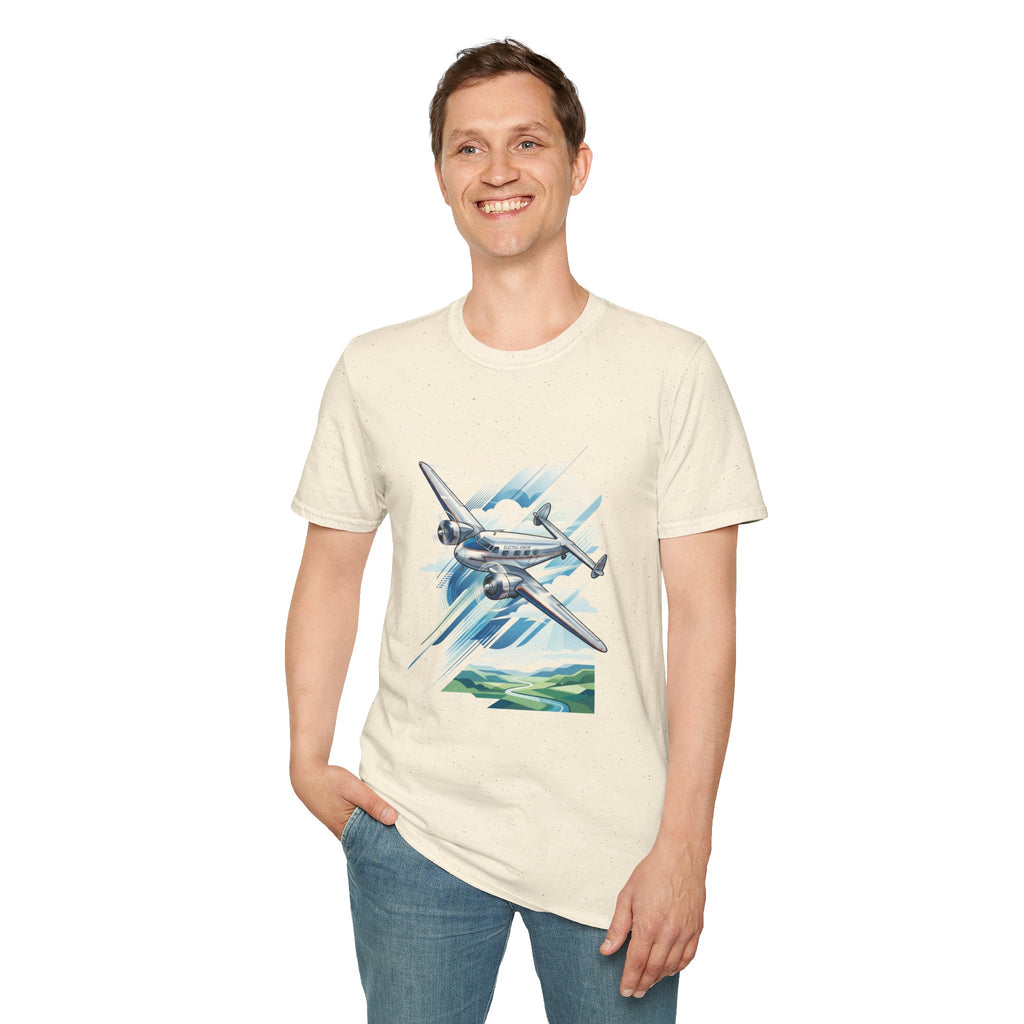 Lockheed Electra Jr Vintage Aircraft T-Shirt